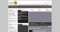 Desktop Screenshot of burgosciudad21.org